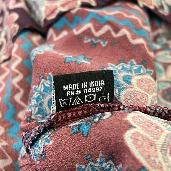 Tolani Women’s Bohemian Bell Sleeved Mini Dress Size Large - Picture 6 of 12